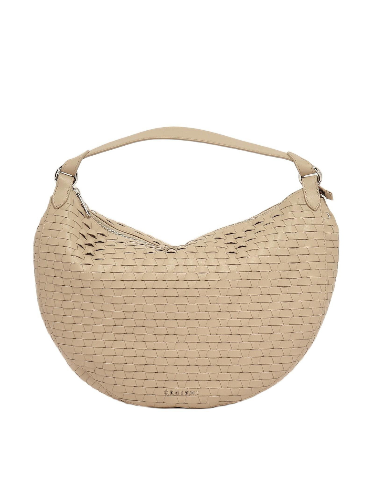 Orciani Dumpling Nappa Woven Large Intrecciata Shoulder Bag