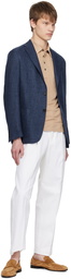 ZEGNA White Pleated Jeans