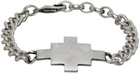 Marcelo Burlon County of Milan Silver Cross Bracelet