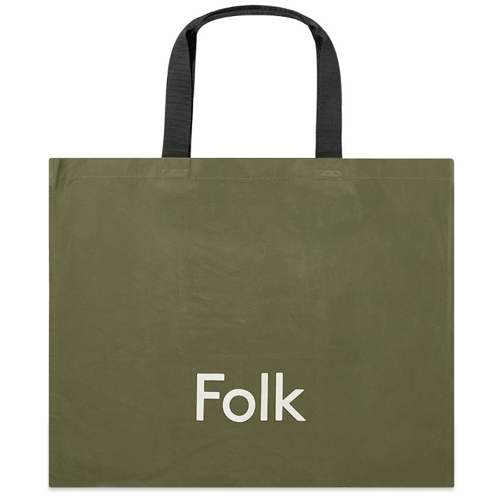 Photo: Folk Logo Tote Bag