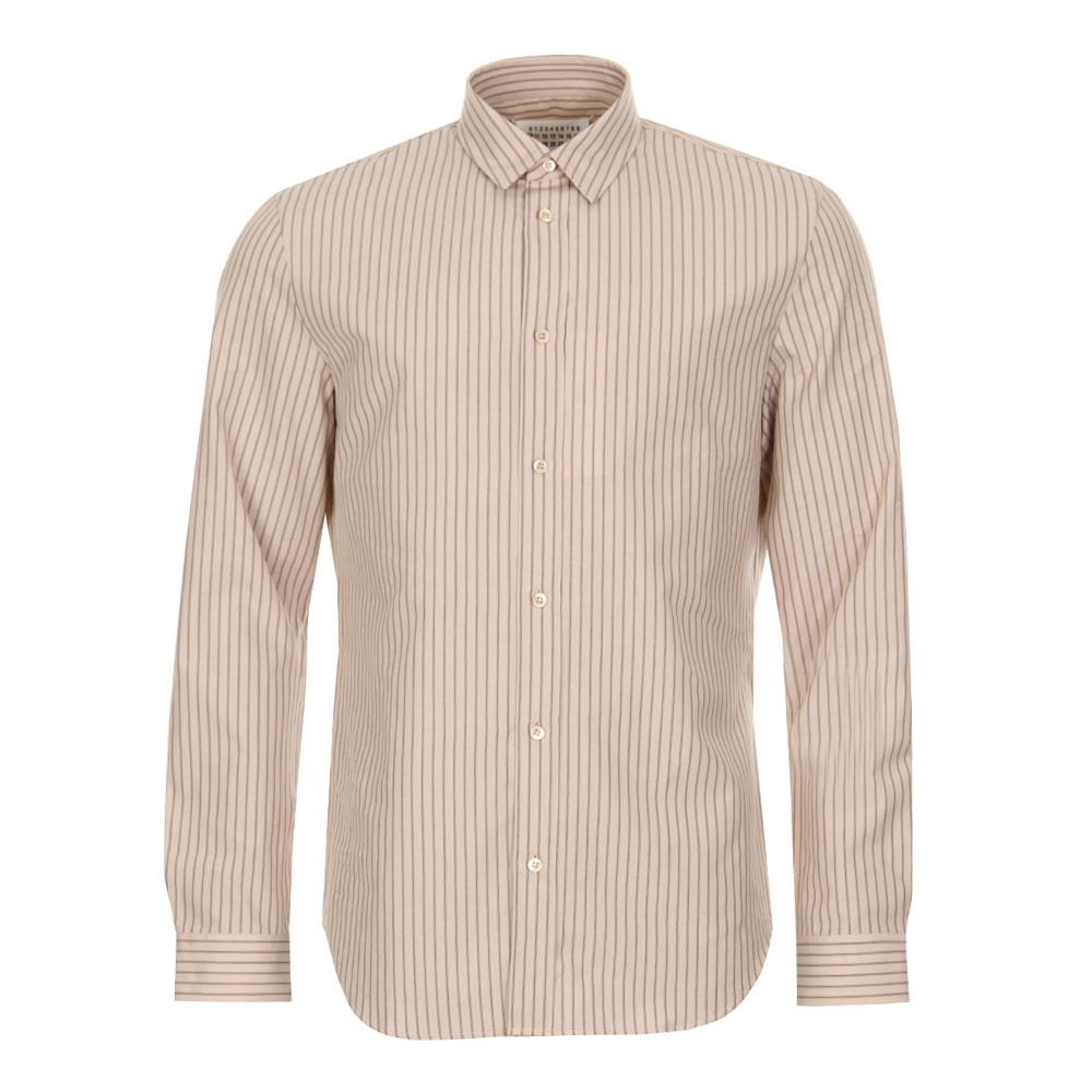 Shirt - Pinstripe Beige