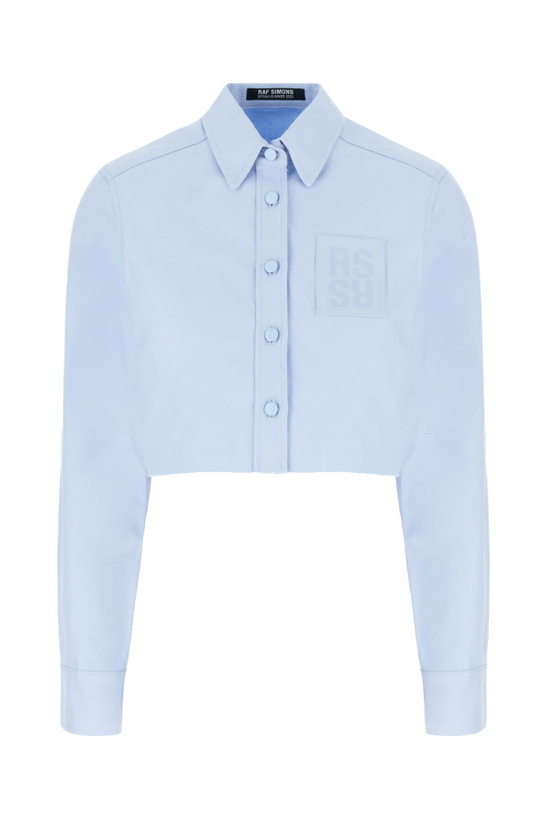 Photo: Raf Simons Light Blue Piquet Shirt