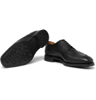 Edward Green - Dover Suede Derby Shoes - Black