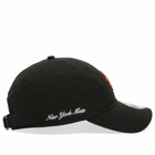 New Era New York Mets Washed Script 9Twenty Cap in Black 