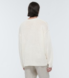 Dolce&Gabbana - Intarsia linen sweater