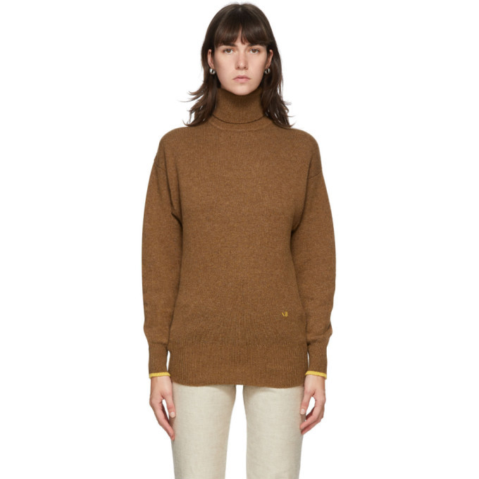 Photo: Victoria Beckham Brown Cashemere Sweater