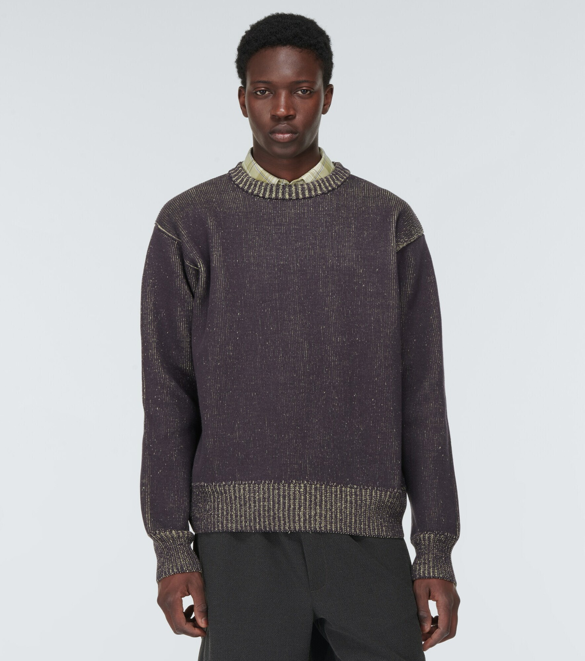 GR10K - Aimless cotton-blend sweater