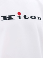 Kiton Ciro Paone   Sweatshirt White   Mens