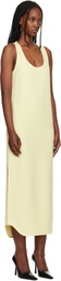 WARDROBE.NYC Yellow Matte Tank Maxi Dress