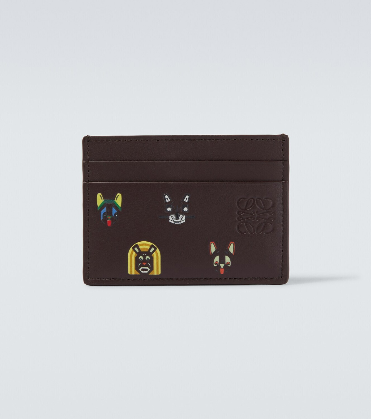 Loewe x Louis Wain leather card holder