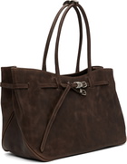 MARGESHERWOOD Brown Grandma Used Large Tote