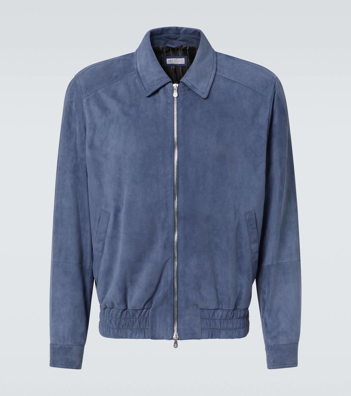 Brunello Cucinelli Suede bomber jacket Brunello Cucinelli
