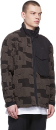 Nike Black & Brown Sportswear Therma-FIT Jacket