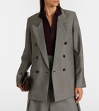 Victoria Beckham Beatrice wool and mohair blazer