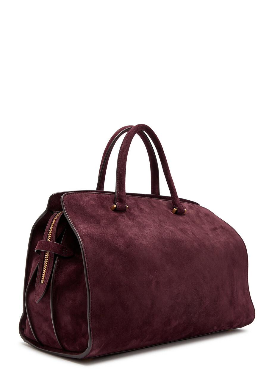 Metier Private Eye Suede Tote bag - Burgundy - One Size