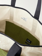 Drake's - Logo-Embroidered Canvas Tote Bag