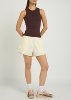 Spence Steffi Shell Shorts White