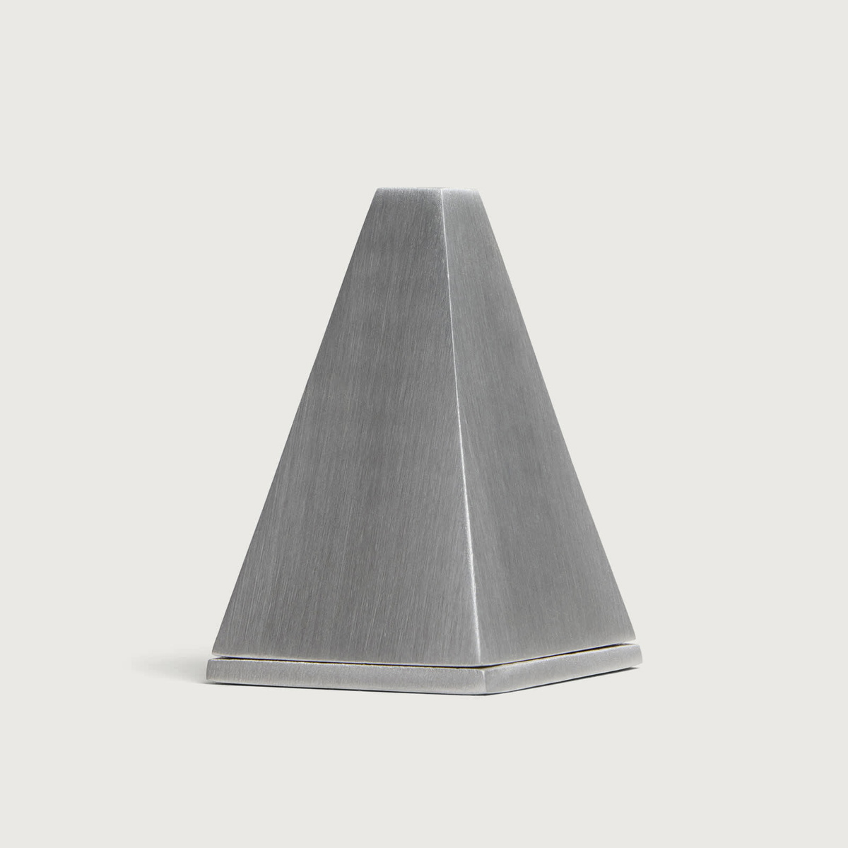 ferm LIVING Pyra Incense Burner - Cone in Brushed Aluminium
