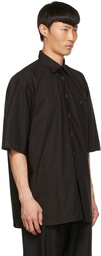 Raf Simons Black Cotton Shirt