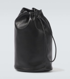 The Row Sporty leather pouch