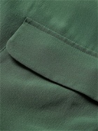 EQUIPMENT - The Original Camp-Collar Silk Shirt - Green - S