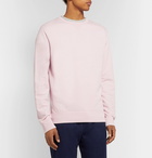 Albam - Loopback Cotton-Jersey Sweatshirt - Pink