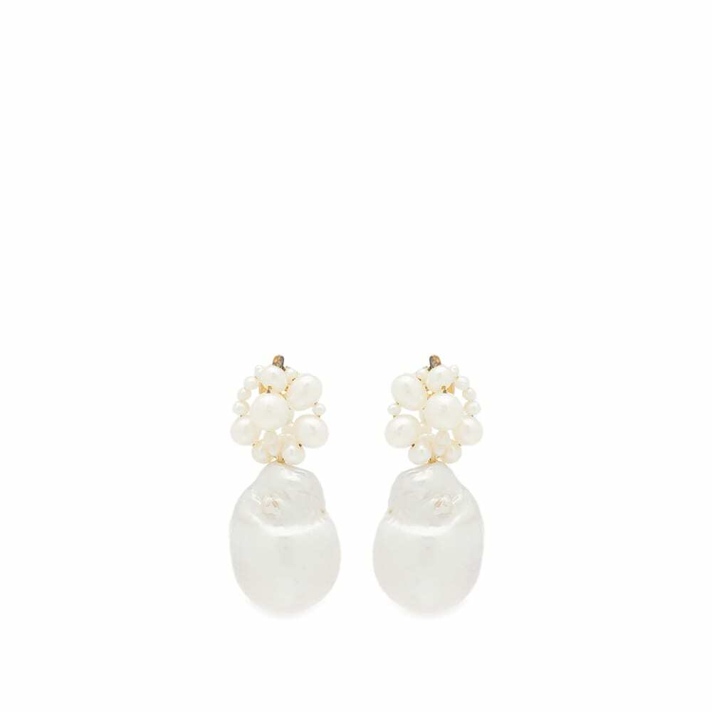 Completedworks Women's P16 Tra-la-la Earrings in Pearl Completedworks