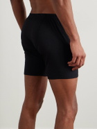 Portal - Drift Straight-Leg Merino Wool-Blend Boxer Briefs - Black
