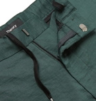 Theory - Curtis Slim-Fit Stretch Linen-Blend Trousers - Green