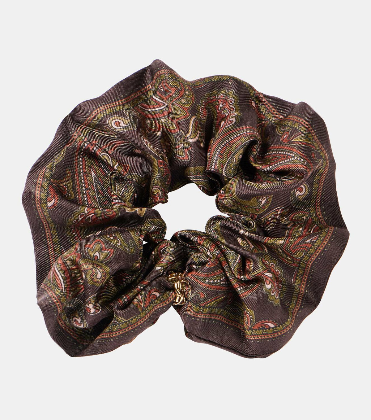 Saint Laurent Paisley silk scrunchie