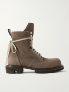 Rick Owens - Army Gabe Full-Grain Nubuck Boots - Brown