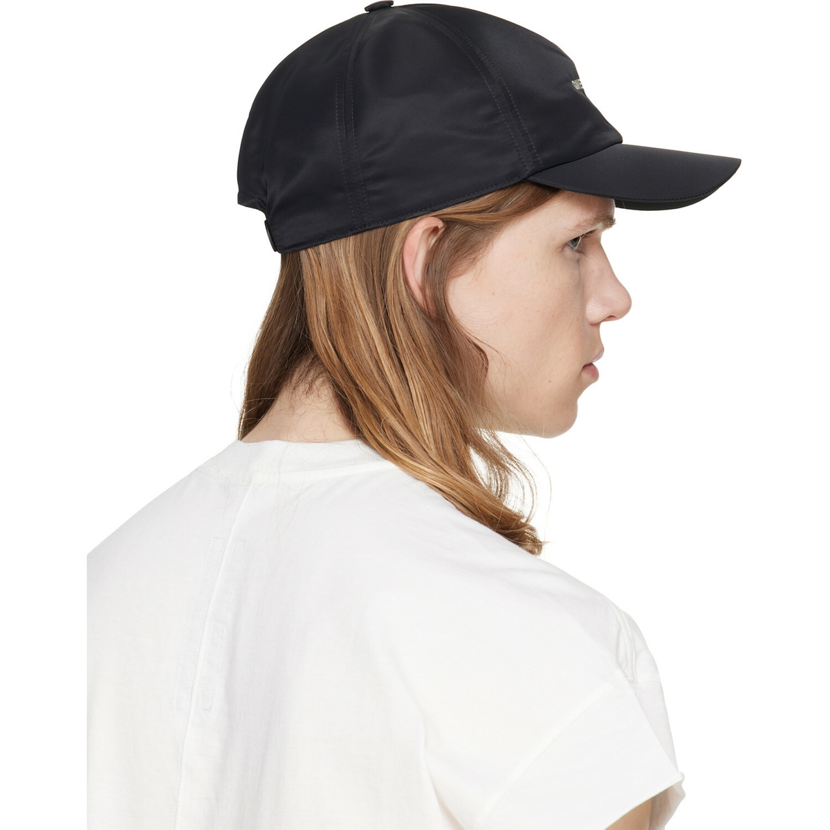 Rick Owens Black Tower Baseball Cap