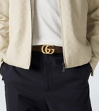 Gucci Cut GG Marmont leather belt