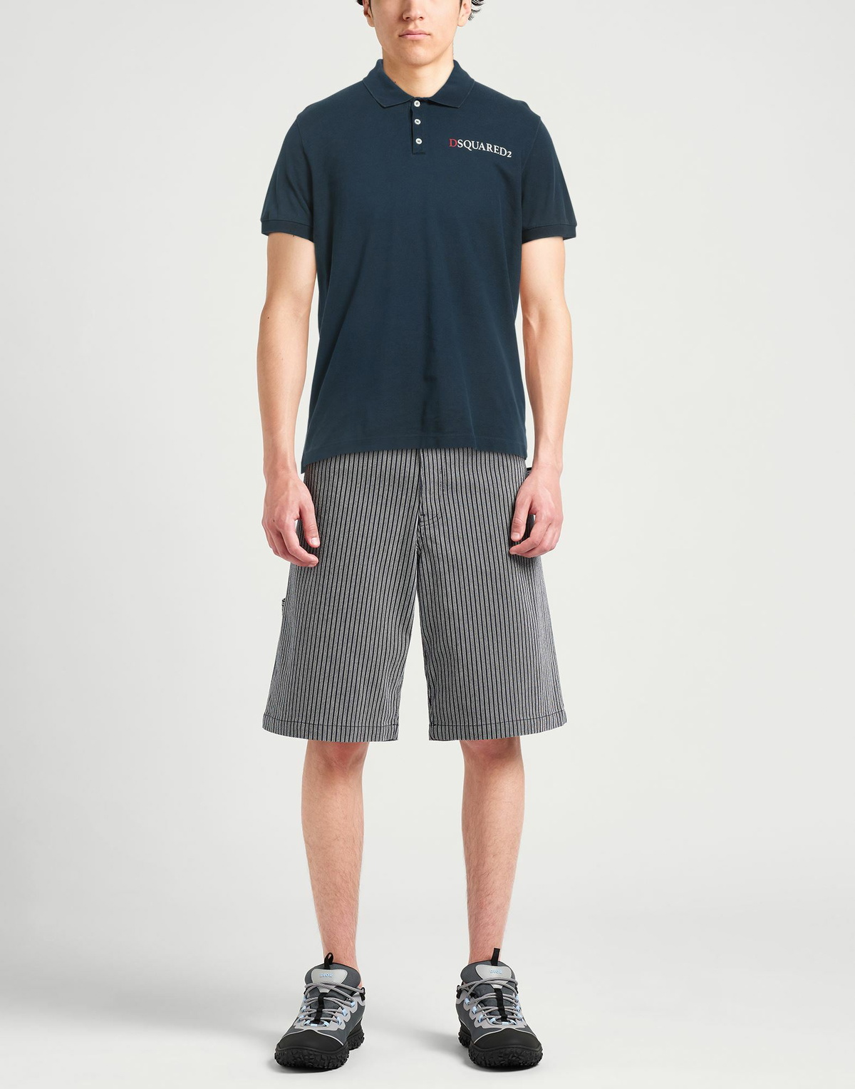 Dsquared2 Mens Polo shirt in Navy