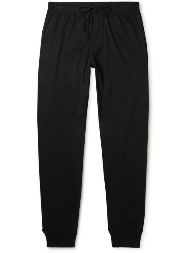 Photo: SCHIESSER - Cotton-Jersey Pyjama Trousers - Black - L