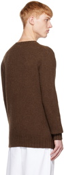 De Bonne Facture SSENSE Exclusive Brown Sweater