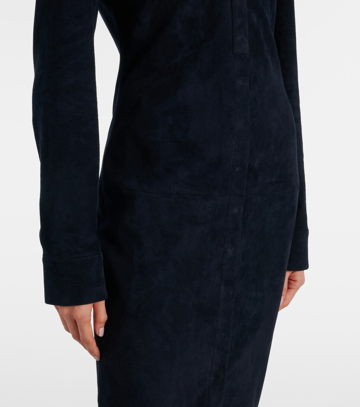 Stouls Becky suede shirtdress