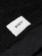 WTAPS - Logo-Appliquéd Fleece Sweatshirt - Black