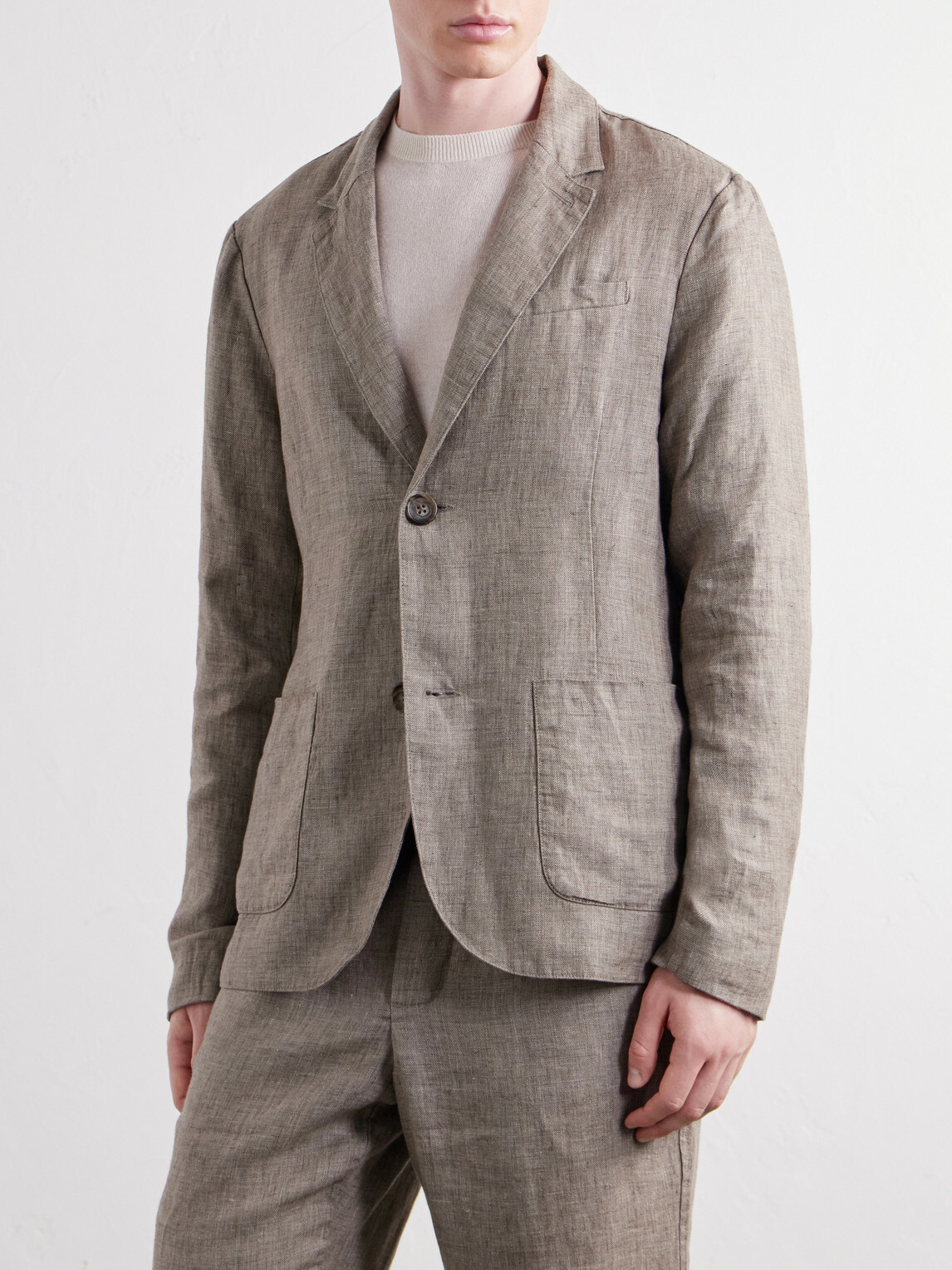 James Perse - Linen Suit Jacket - Neutrals