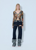 Jean Paul Gaultier Re-Edition The Yellow Butterfly Cardigan