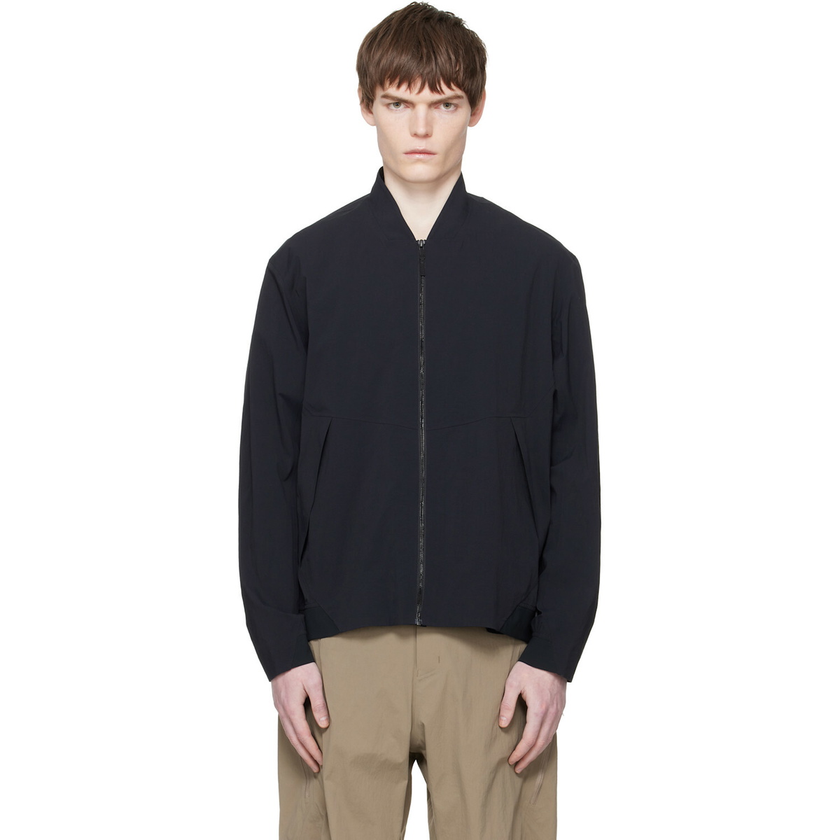 Veilance Black Diode Bomber Jacket