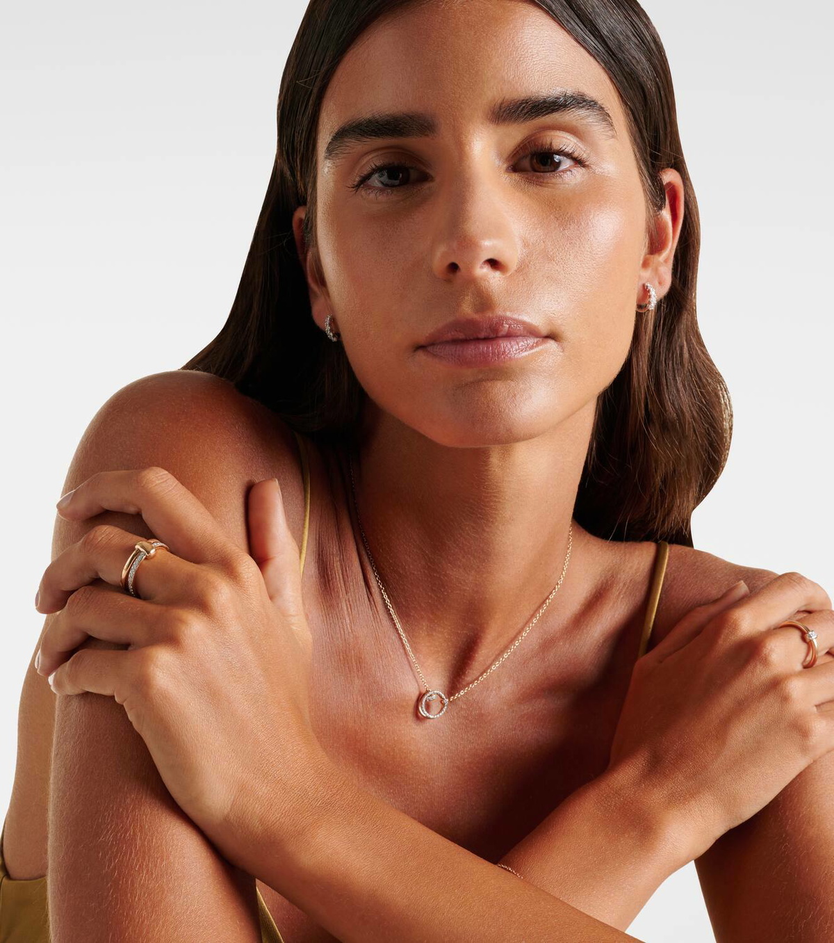 Pomellato Pomellato Together 18kt rose gold ring with diamonds