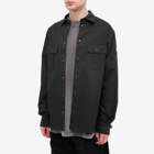 Moncler Men's Cotton Gabardine Overshirt in Black