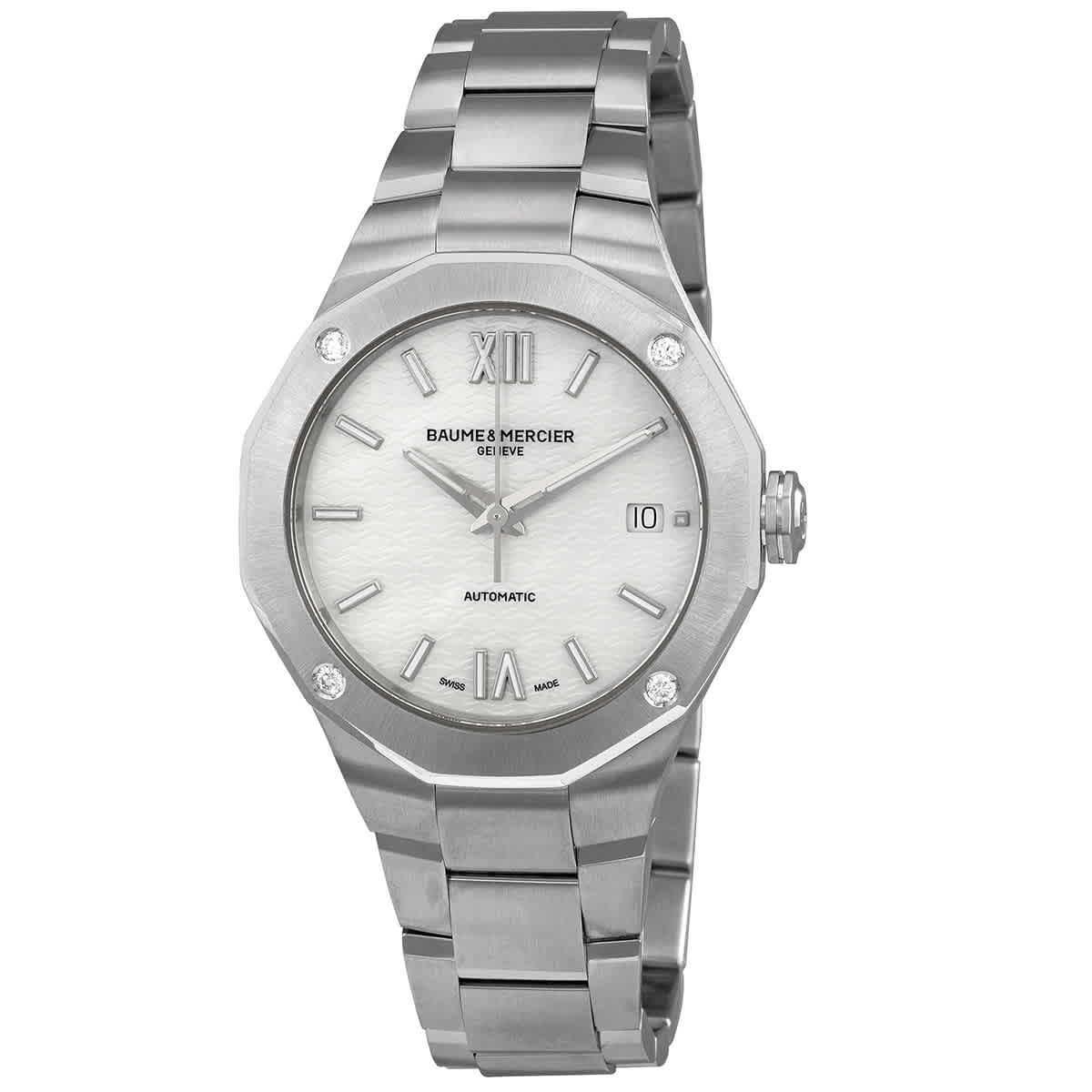 Baume et Mercier Riviera Automatic Silver Dial Unisex Watch M0A10663