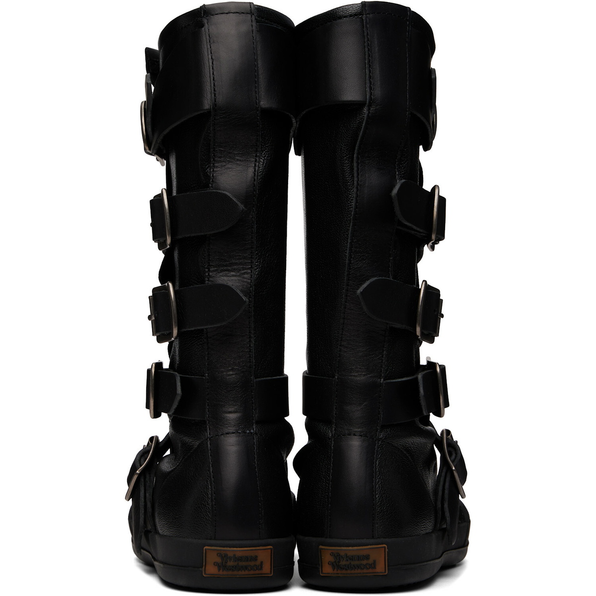 Vivienne Westwood Black Animal Pirate Boots