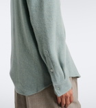 God's True Cashmere Celeste cashmere shirt