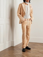 Séfr - Maceo Flared Corduroy Suit Trousers - Neutrals