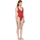 Her Line SSENSE Exclusive Red Ester One-Piece Swimsuit