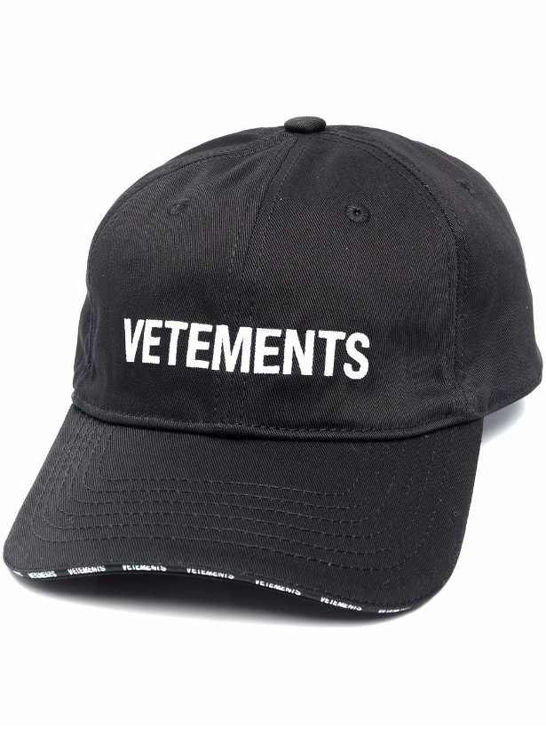 Photo: VETEMENTS - Logo Baseball Hat