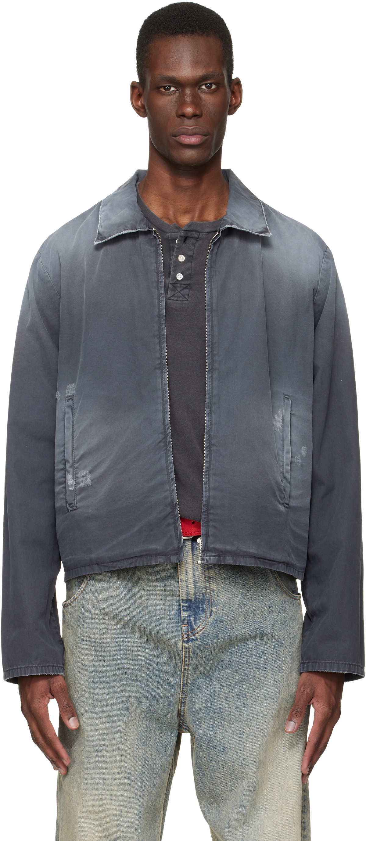 Stockholm (Surfboard) Club Black Cotton Logo Jacket